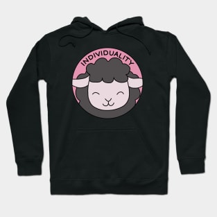 Black sheep - individuality Hoodie